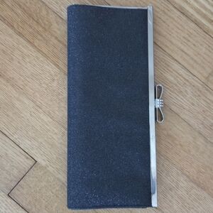 INC International Concepts Black Clutch